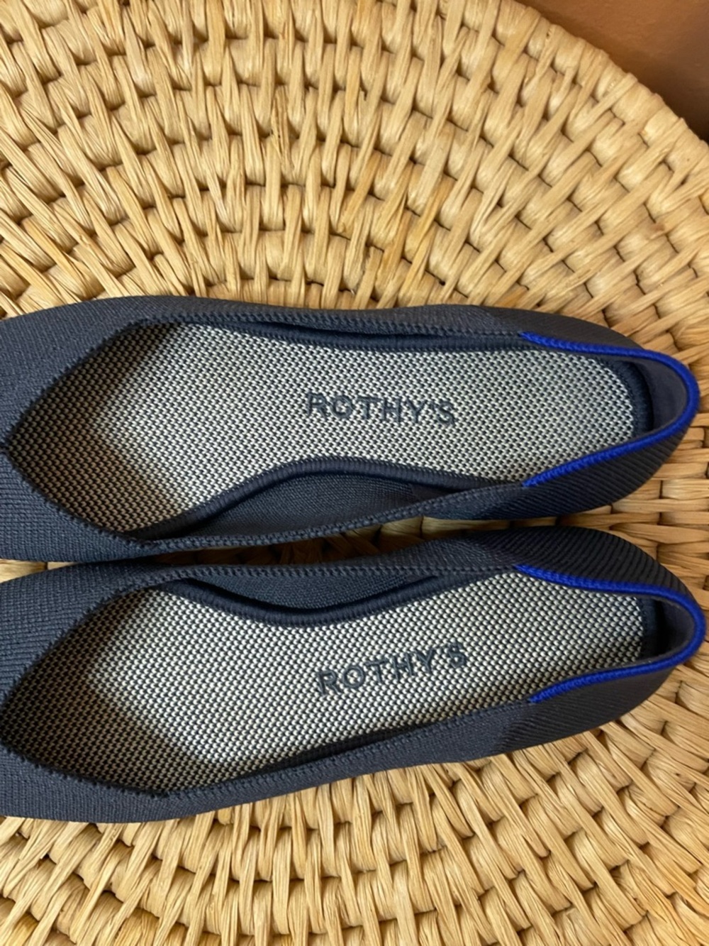 Rothy’s The Point II Flats in Deep Navy Blue Women’s Size 7 - Picture 6 of 8
